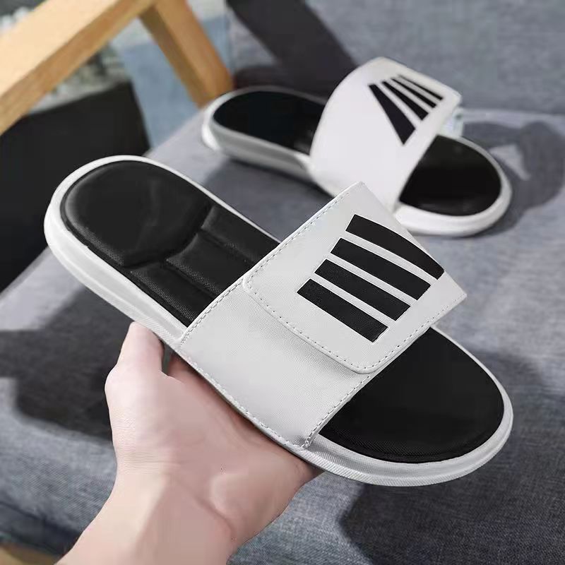 Sporty Strap Slide Sandals