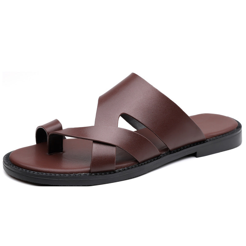 Toe-Loop Flat Sandals